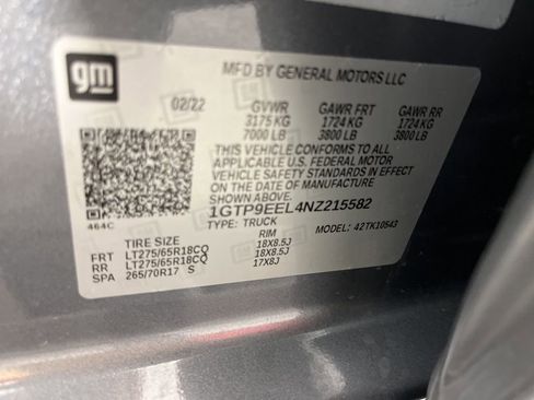 Used 2022 GMC Sierra 1500 AT4 w/ AT4 Preferred Package image 34