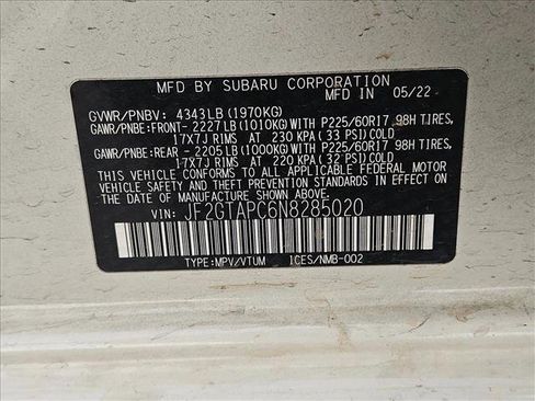 Used 2022 Subaru Crosstrek 2.0i Premium w/ Popular Package #4 image 15