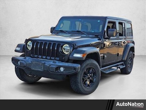Used 2021 Jeep Wrangler Unlimited Sport image 1