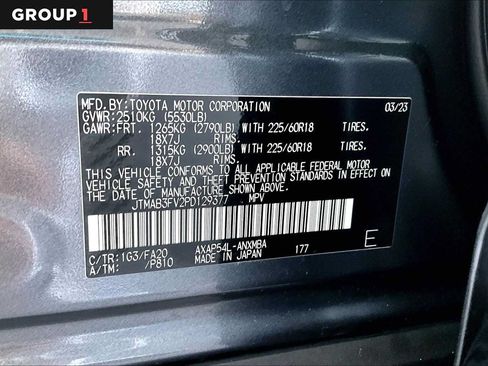 Used 2023 Toyota RAV4 SE w/ Weather & Moonroof Package AWD/4WD image 37