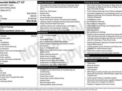 Used 2024 Chevrolet Malibu LT FWD image 21