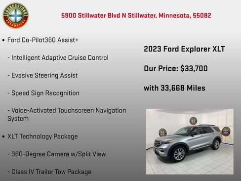 Used 2023 Ford Explorer XLT w/ Equipment Group 202A AWD/4WD image 10