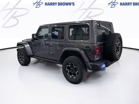 Used 2021 Jeep Wrangler Unlimited Rubicon 4xe w/ Steel Bumper Group AWD/4WD image 2