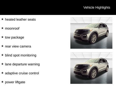 Used 2024 Ford Explorer XLT w/ Equipment Group 202A AWD/4WD image 3