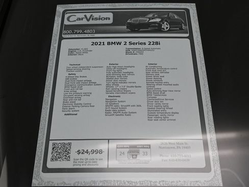 Used 2021 BMW 228i Gran Coupe w/ Lights Package image 38