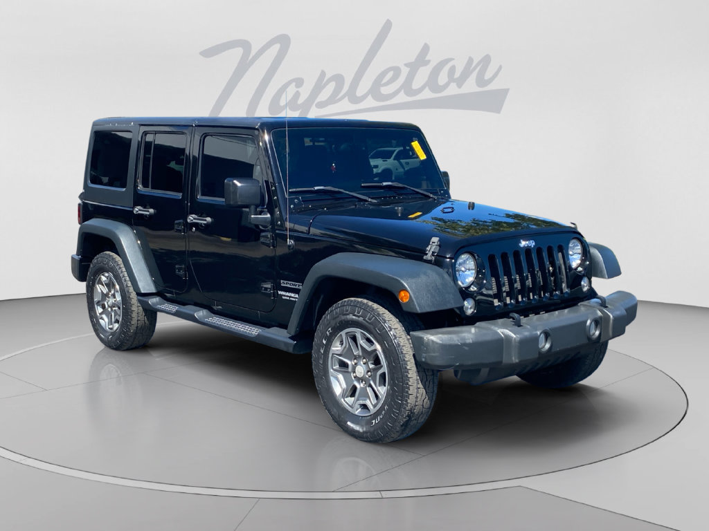Used 2017 Jeep Wrangler Unlimited Sport w/ Quick Order Package 24S AWD/4WD image 3