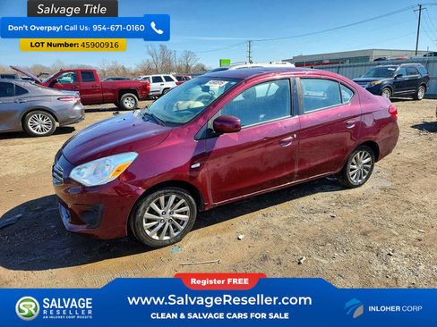 Used 2019 Mitsubishi Mirage G4 ES FWD image 1