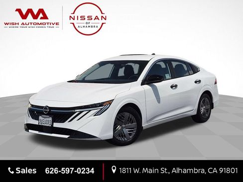 Certified 2026 Nissan Sentra S w/ Floor Mat Package FWD image 1
