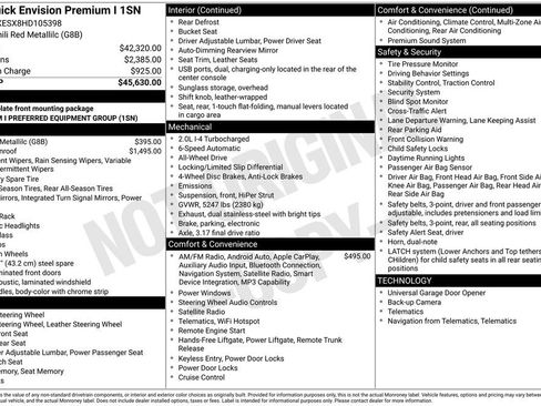 Used 2017 Buick Envision Premium image 4