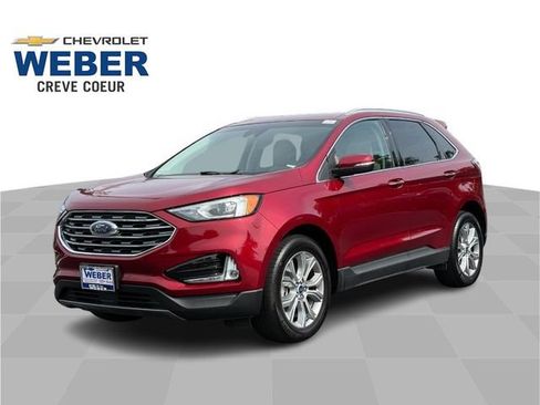 Used 2019 Ford Edge Titanium w/ Cold Weather Package AWD/4WD image 1