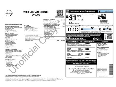 Used 2023 Nissan Rogue SV w/ SV Premium B Package image 4