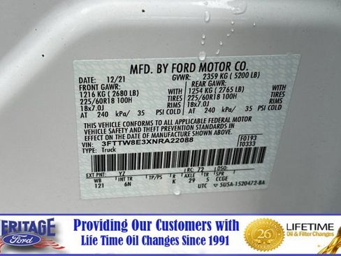 Certified 2022 Ford Maverick 2WD SuperCrew image 27