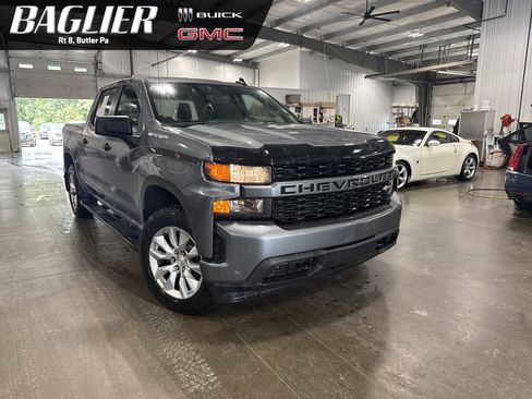 Used 2021 Chevrolet Silverado 1500 Custom AWD/4WD image 1