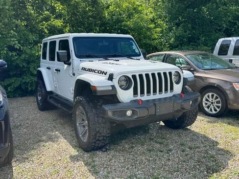 Used 2023 Jeep Wrangler Unlimited Rubicon w/ LED Lighting Group AWD/4WD image 1
