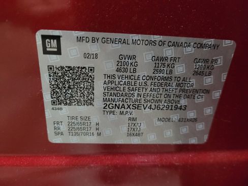 Used 2018 Chevrolet Equinox LT AWD/4WD image 33