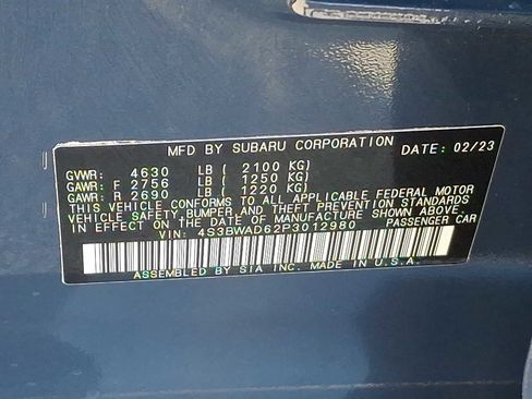 Used 2023 Subaru Legacy Premium w/ Tech Package 1 image 27