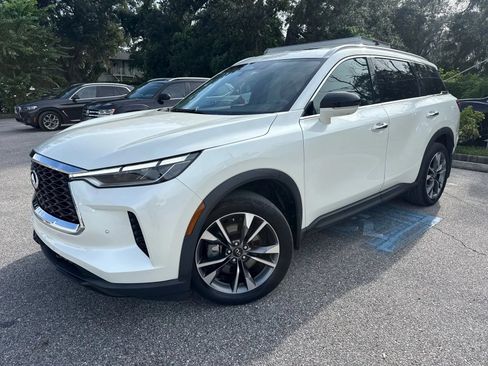 Used 2023 INFINITI QX60 Luxe w/ Cargo Package FWD image 3