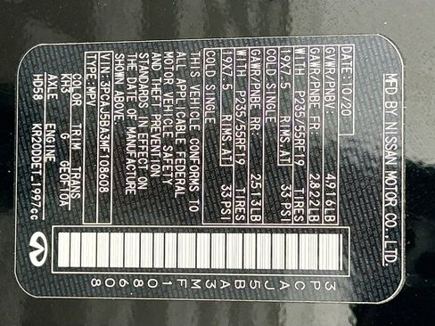 Used 2021 INFINITI QX50 Luxe image 33