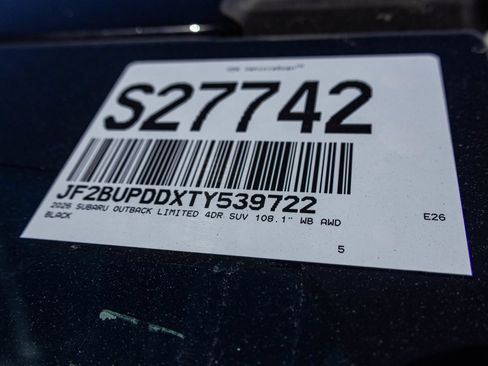 New 2026 Subaru Outback Limited AWD/4WD image 48