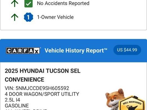 Used 2025 Hyundai Tucson SEL image 3