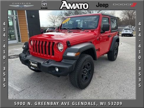 Used 2023 Jeep Wrangler Sport image 1