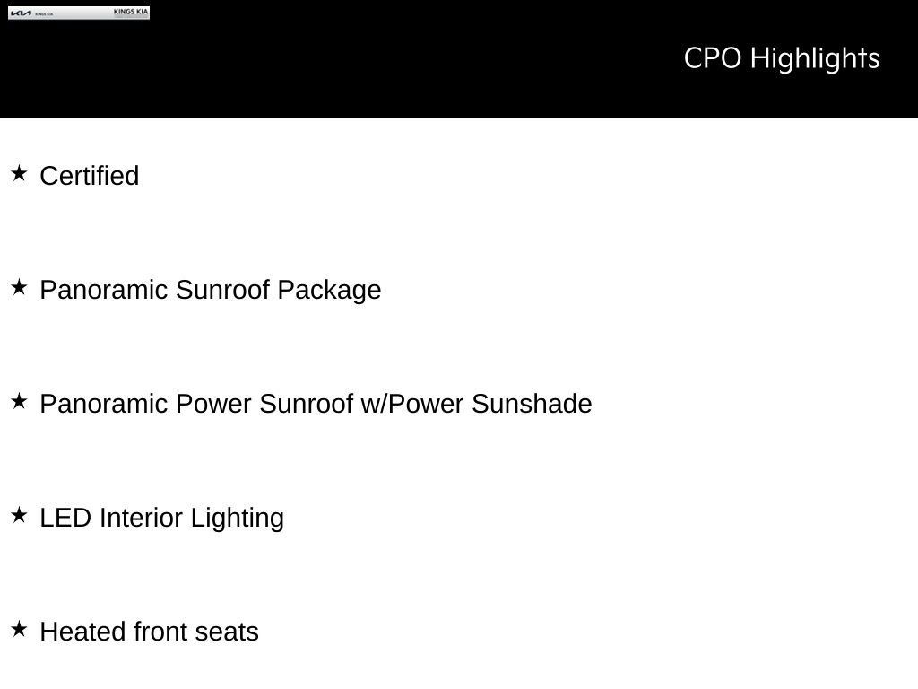 Certified 2024 Kia Sorento S w/ Panoramic Sunroof Package FWD image 8