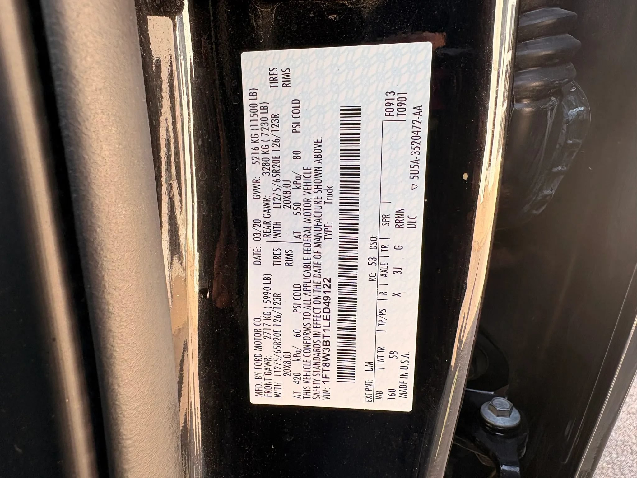 Used 2020 Ford F350 Lariat w/ Lariat Ultimate Package AWD/4WD image 34