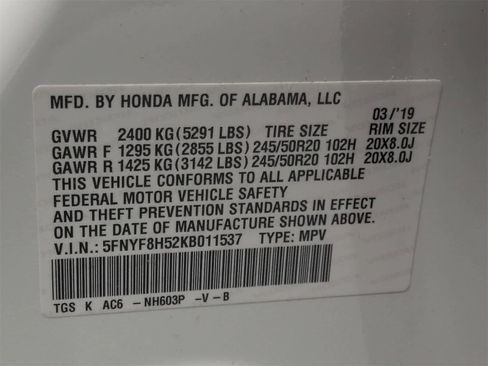 Used 2019 Honda Passport EX-L image 38