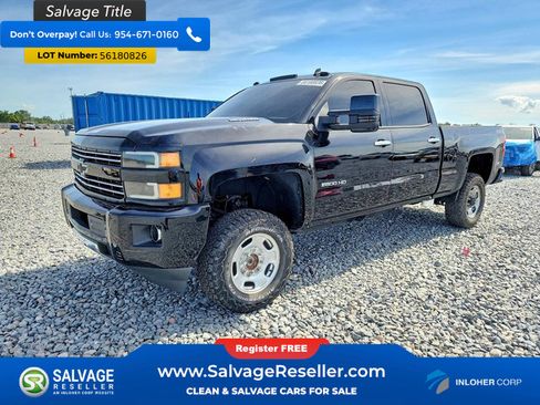 Used 2015 Chevrolet Silverado 2500 LTZ w/ Duramax Plus Package AWD/4WD image 1