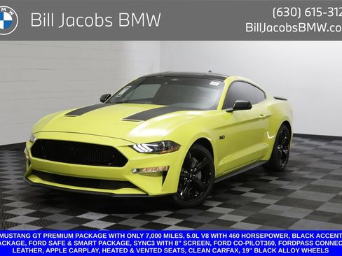Used 2021 Ford Mustang GT Premium w/ Black Accent Package RWD image 1
