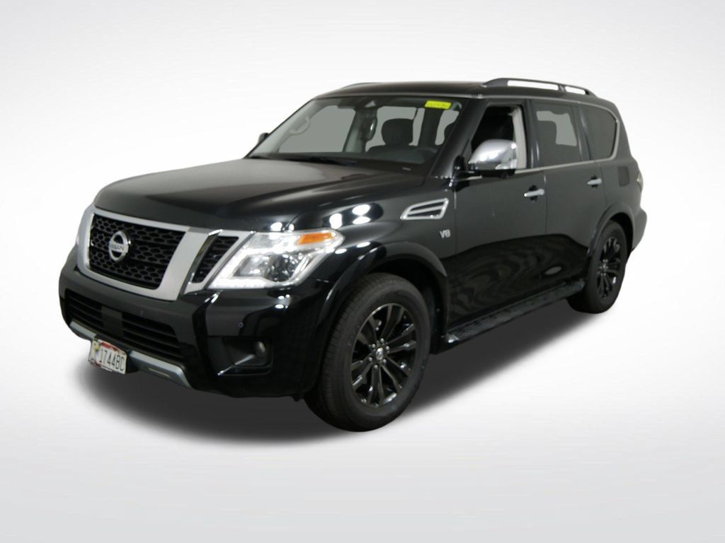 Used 2019 Nissan Armada Platinum w/ Captain's Chairs Package AWD/4WD image 9