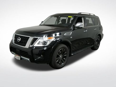 Used 2019 Nissan Armada Platinum w/ Captain's Chairs Package AWD/4WD image 9