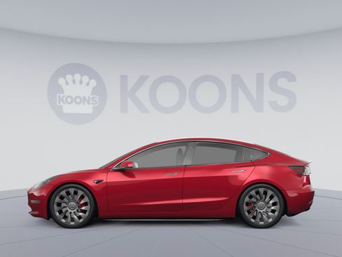 Used 2021 Tesla Model 3 Performance AWD/4WD image 2