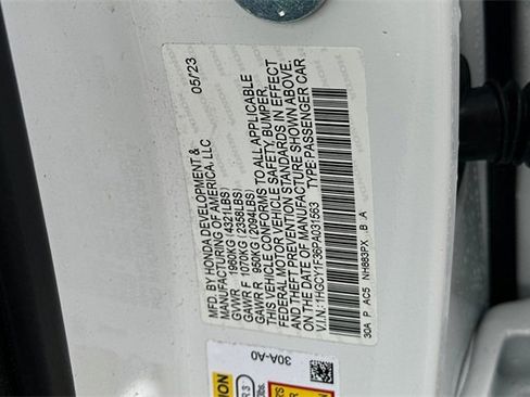 Certified 2023 Honda Accord EX image 30