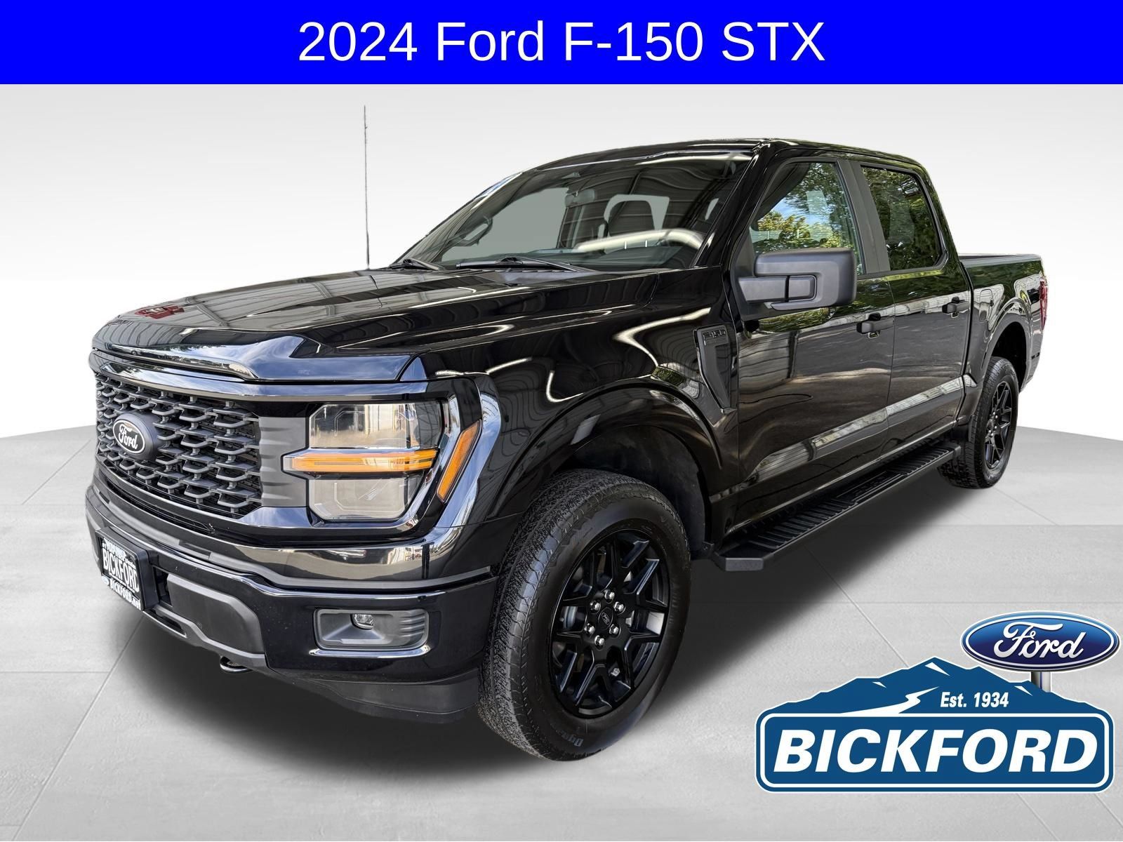 Used 2024 Ford F150 STX w/ STX Black Appearance Package AWD/4WD image 1