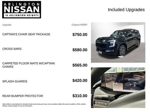 New 2026 Nissan Armada SL w/ Captain's Chari Seat Package image 4