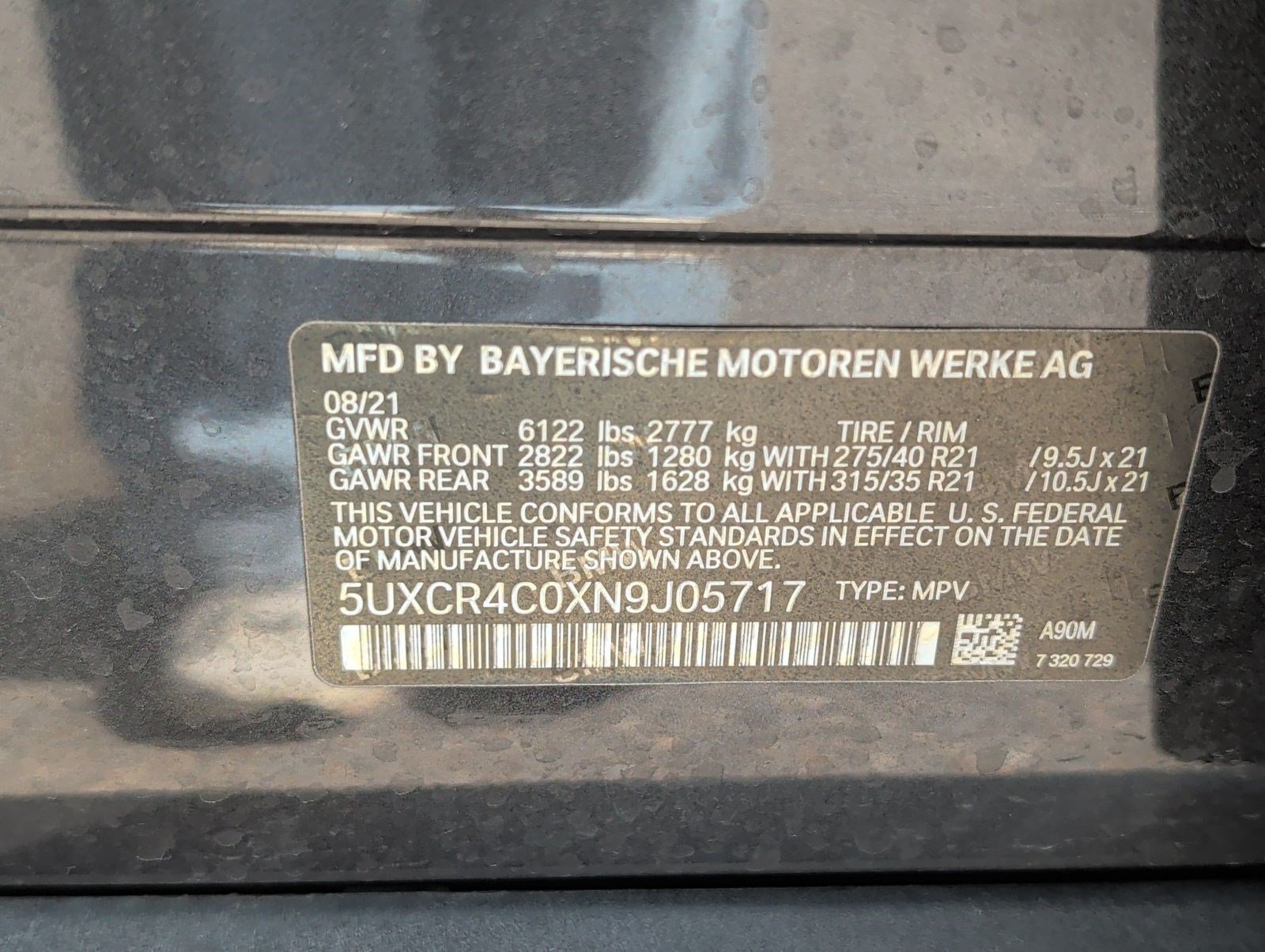 Used 2022 BMW X5 sDrive40i w/ Premium Package RWD image 31