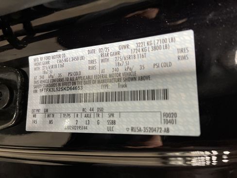 Used 2025 Ford F150 XLT w/ Equipment Group 301A Standard image 28