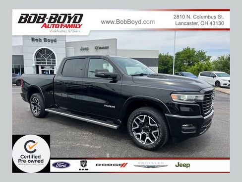 Certified 2025 RAM 1500 Laramie w/ Sport Appearance Package AWD/4WD image 1