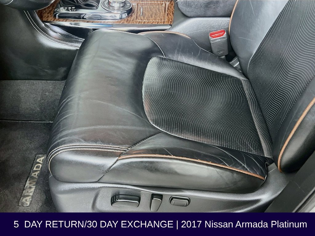 Used 2017 Nissan Armada Platinum w/ Interior Lighting Package AWD/4WD image 27
