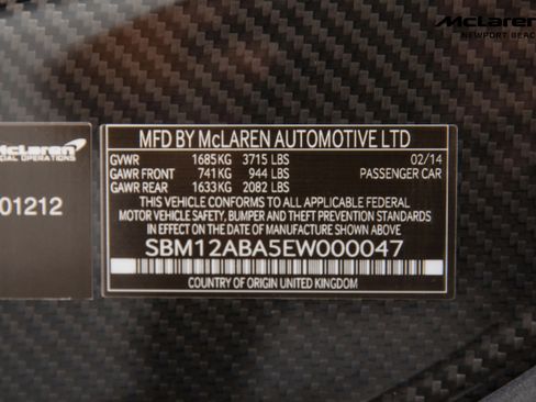 Used 2014 McLaren P1 image 59