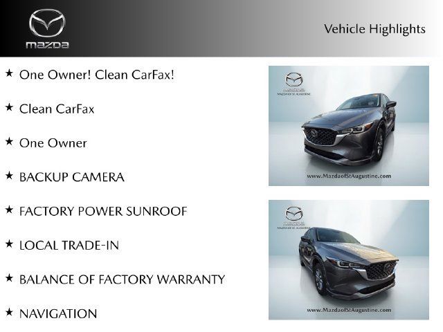 Certified 2024 MAZDA CX-5 AWD 2.5 S w/ Preferred Package image 2