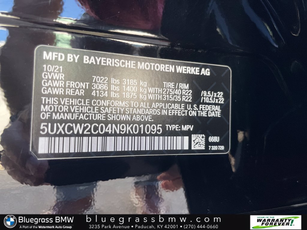 Used 2022 BMW X7 xDrive40i w/ Executive Package AWD/4WD image 25