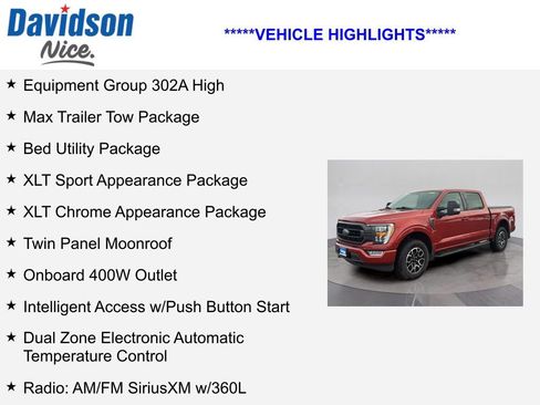 Used 2023 Ford F150 XLT w/ Equipment Group 302A High image 4