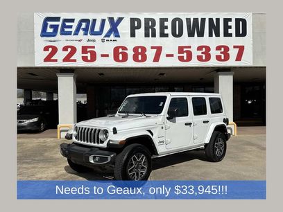 Used 2024 Jeep Wrangler Sahara