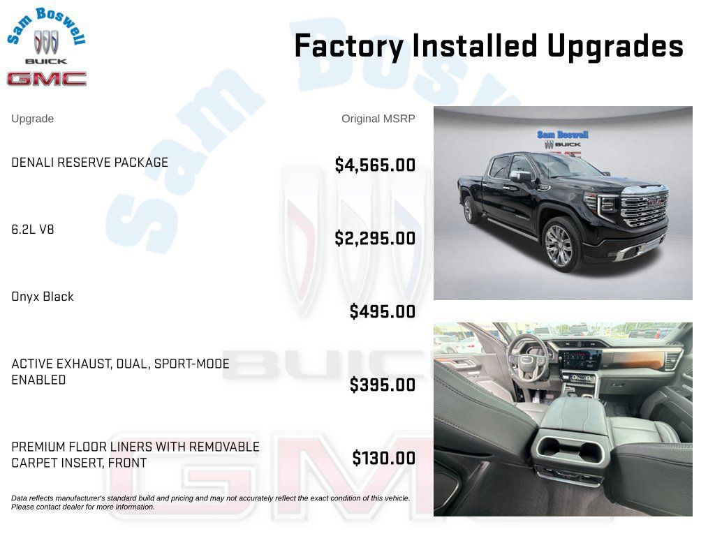 Used 2025 GMC Sierra 1500 Denali w/ Denali Reserve Package AWD/4WD image 4