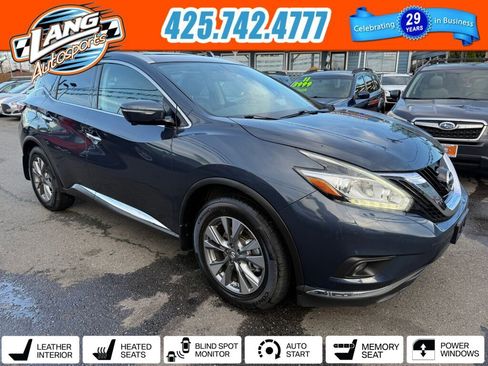 Used 2015 Nissan Murano SL w/ SL Technology Package image 1