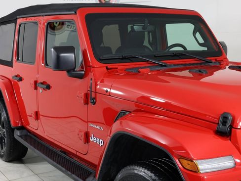 Used 2022 Jeep Wrangler Unlimited Sahara 4xe w/ Safety Group image 38