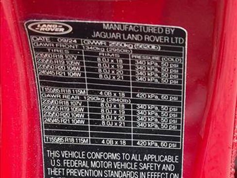 Certified 2025 Land Rover Discovery Sport S AWD/4WD image 22