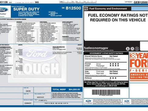 Used 2016 Ford F250 Lariat w/ Chrome Package AWD/4WD image 2